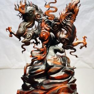 Quan Công Hàng Long Gỗ Trắc