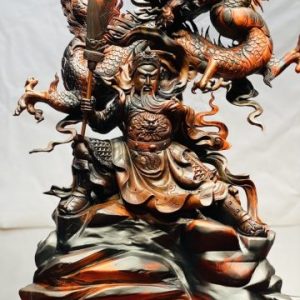 Quan Công Hàng Long Gỗ Trắc