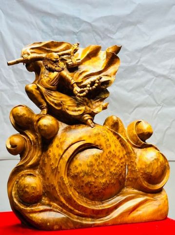 Đạt Ma Quá Hải Gỗ Nu Ngọc Am