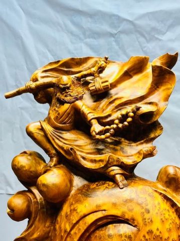 Đạt Ma Quá Hải Gỗ Nu Ngọc Am