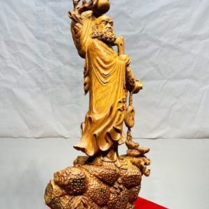 Đạt Ma Sư Tổ Khất Thực Gỗ Hương