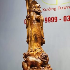 Đạt Ma Khất Thực Nghê Gỗ Hương