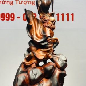 Đạt Ma Múa Võ Gỗ Trắc