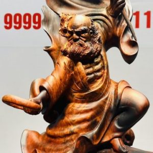 Đạt Ma Múa Võ Gỗ Trắc