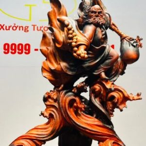 Đạt Ma Múa Võ Gỗ Trắc