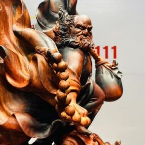 Đạt Ma Múa Võ Gỗ Trắc