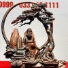 Đạt Ma Khất Thực Nhất Tiểu Cây Tùng Gỗ Trắc