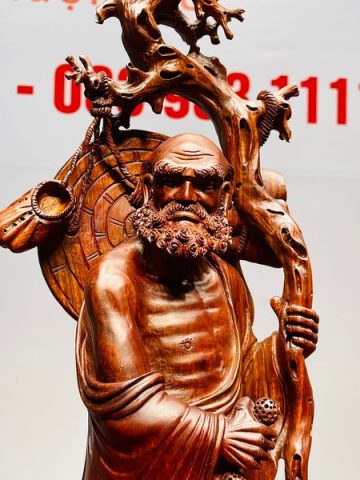 Đạt Ma Gỗ Tử Đàn