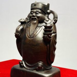 Thần Tài Gỗ Trắc