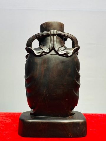 Thần Tài Gỗ Trắc
