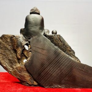 Đạt Ma Khất Thực Gỗ Trắc