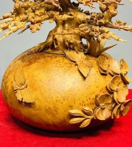 Bình Mai Gỗ Nu Ngọc Am