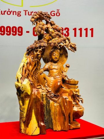 Nhất Tâm Bái Phật Gỗ Hương