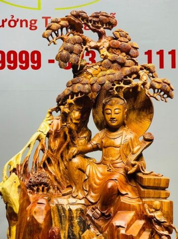 Nhất Tâm Bái Phật Gỗ Hương