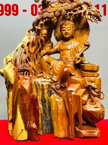 Nhất Tâm Bái Phật Gỗ Hương