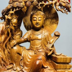 Nhất Tâm Bái Phật Gỗ Hương