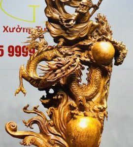 Đạt Ma Hàng Long Gỗ Nu Hương