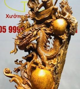 Đạt Ma Hàng Long Gỗ Nu Hương
