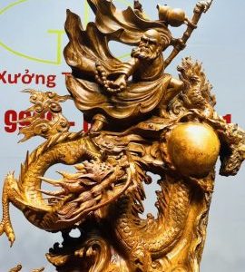 Đạt Ma Hàng Long Gỗ Nu Hương