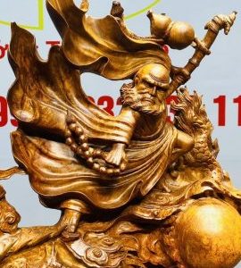 Đạt Ma Hàng Long Gỗ Nu Hương