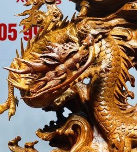Đạt Ma Hàng Long Gỗ Nu Hương