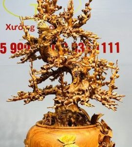Bình Mai Gỗ Hương