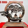 Đạt Ma Ngồi Thiền Gốc Tùng Gỗ Trắc