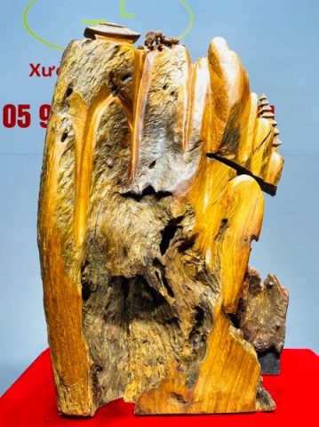 Thành Tâm Bái Phật Gỗ Hương