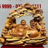 Di Lạc Ngũ Tiểu Ngồi Gốc Tùng Gỗ Hương
