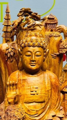 Nhất Tâm Bái Phật Gỗ Sụn Hương