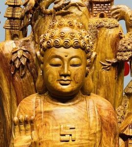 Nhất Tâm Bái Phật Gỗ Sụn Hương