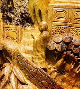 Nhất Tâm Bái Phật Gỗ Sụn Hương