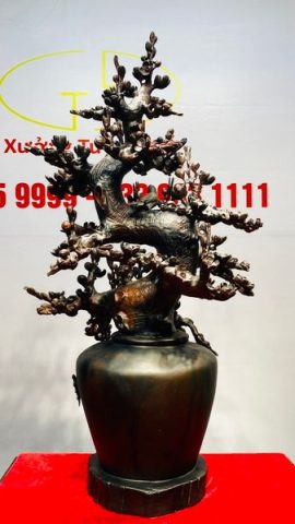 Bình Mai Gỗ Trắc