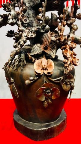 Bình Mai Gỗ Trắc