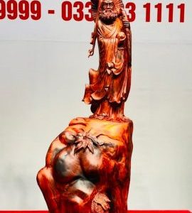 Đạt Ma Khất Thực Gỗ Trắc