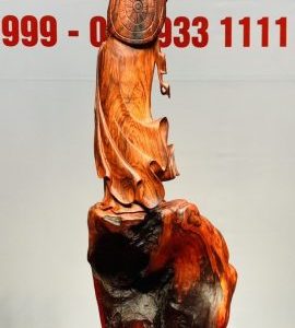 Đạt Ma Khất Thực Gỗ Trắc