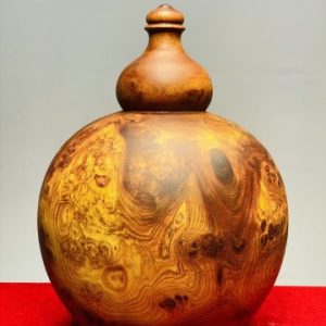Bình Hồ Lô Phú Quý Gỗ Nu Hương