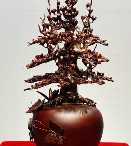 Bình Mai Gỗ Tử Đàn