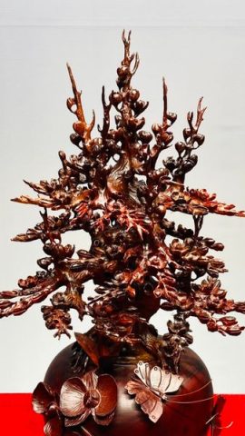 Bình Mai Gỗ Tử Đàn