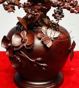 Bình Mai Gỗ Tử Đàn
