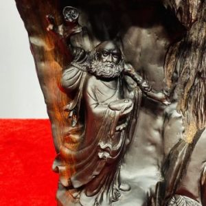 Đạt Ma Sư Tổ Cây Bồ Đề Gỗ Trắc