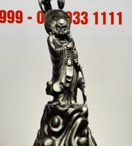 Đạt Ma Gỗ Mun Sừng