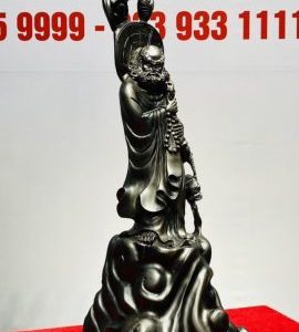 Đạt Ma Gỗ Mun Sừng