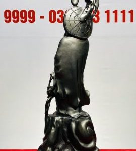 Đạt Ma Gỗ Mun Sừng