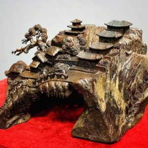 Tiểu Cảnh Gỗ Trắc