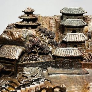 Tiểu Cảnh Gỗ Trắc