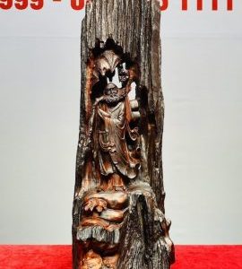 Đạt Ma Hồi Tây Thiên Gỗ Trắc