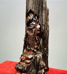 Đạt Ma Hồi Tây Thiên Gỗ Trắc