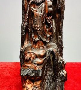 Đạt Ma Hồi Tây Thiên Gỗ Trắc