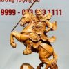 Quan Công Cưỡi Ngựa Gỗ Hương